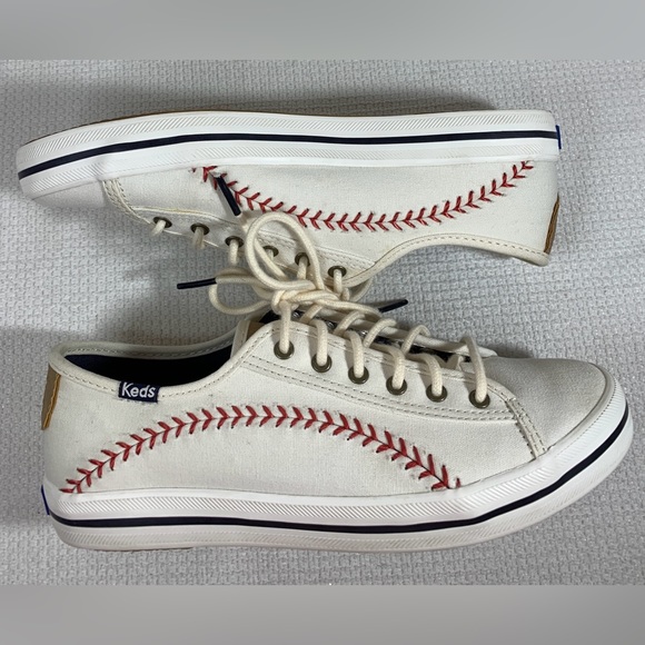 Keds Kickstart Pennant Baseball Sneakers - Picture 1 of 14